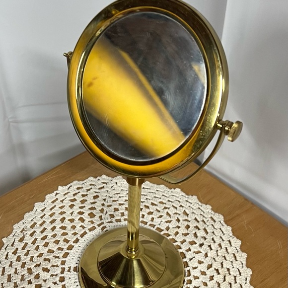 Accents Vintage Brass Twoway Vanity Makeup Mirror Poshmark